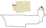 Jefferson County Washington Incorporated and Unincorporated areas Port Townsend Highlighted